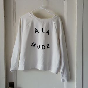 Banana Republic "A La Mode" Sweatshirt
